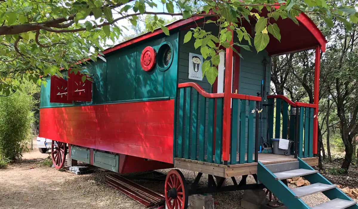 Location Roulotte Gipsy à Tourtour Pour Les Vacances
